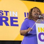 Invest in workers says April Verrett of SEIU 2015