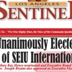 April Verrett Unanimously Elected as Secretary Treasurer of SEIU International Board