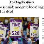 SEIU 2015 caregivers push for a livable wage from LA County Board of Supervisors