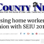 Lakeport nursing home workers form their union with SEIU 2015