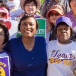 Laphonza Butler, former president of SEIU Local 2015, nominated by Gov. Newsom to fill the seat of the late Dianne Feinstein.