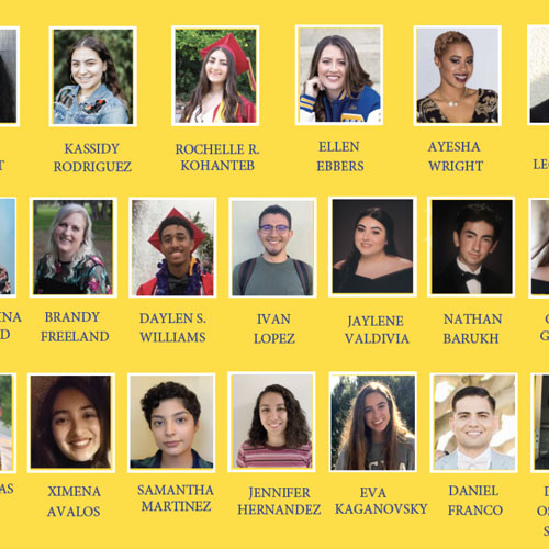 2019 Elinor Glenn Scholarship recipients.