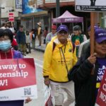SEIU 2015 members May Day 2023