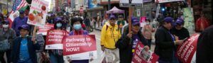 SEIU 2015 members May Day 2023