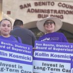 SEIU 2015 members at San Benito Board of Supervisors offices.