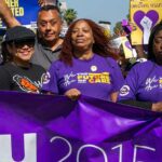 SEIU 2015 members celebrate May Day