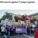 Marching against Trump agenda in San José, California