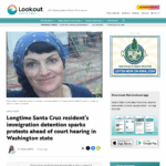Cliona Ward, a longtime Santa Cruz resident, was detained by U.S. Customs and Border Protection officials on April 21, 2025