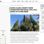 Santa Clara County Caregivers win raise, still fall short of living wage